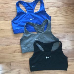 Nike Pro Sports Bra Set of Three